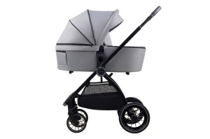 LA MAMA TRIO kolica za bebe 3u1 - gray - Img 2