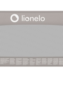 Lionelo Eva – zaštitna ograda za krevet Grey Melange - Img 5