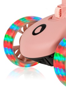 Lionelo Franky – balans trotinet 2u1 Pink Rose - Img 9