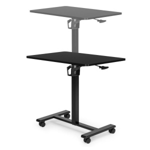 Mobilni podesivi sto 70x48 cm Laptop sto sa podesavanjem visine 71.5–112 cm Black ModernHome - Img 6