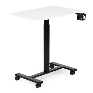 Mobilni podesivi sto 70x48 cm Laptop sto sa podesavanjem visine 71.5–112 cm White ModernHome - Img 5