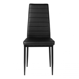 Set 4 trpezarijske stolice Tami full black – ModernHome - Img 3