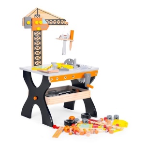 Drvena radionica za djecu, sto sa alatom – ECOTOYS - Img 4