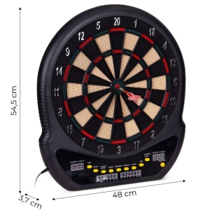Elektronski pikado 48 cm sa LCD ekranom, 27 igara, set sa 12 pikada - Img 10