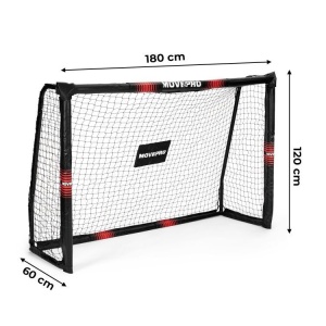 Fudbalski gol sa mrežom 180 × 120 × 60 cm – MOVEPRO - Img 7