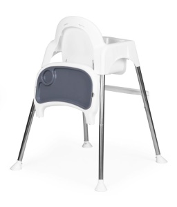HRANILICA ZA BEBE 2U1 SA POSTOLJEM I POJASEVIMA WHITE ECOTOYS - Img 4