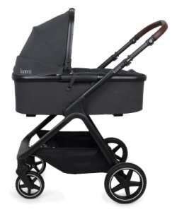 Jungle LUMI kolica za bebe 3u1 sa i-Size auto sjedištem - Siva - Img 6