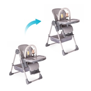 Kidnort Jordgubbe hranilica za bebe grey - Img 2