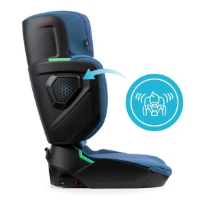 Kidnort Mane auto sjedište i-size 100-150cm blue - Img 2