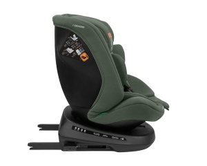 KIKKA BOO AUTOSJEDIŠTE 40-150 cm i-Defend i-SIZE Army Green - Img 5