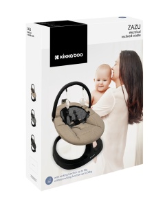 KIKKA BOO ELEKTRIČNA LJULJAŠKA ZAZU BEIGE - Img 8