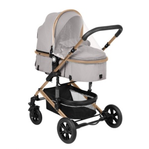 Kikka boo kolica za bebe 3u1 AMAIA Light Grey 2024 - Img 6