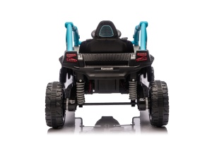 Kikka Boo Punjivi dječiji automobil Kawasaki KRX 1000 Blue-Black - Img 4