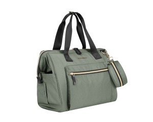 Kikka Boo torba za mame Maxi Army Green 2025 - Img 3