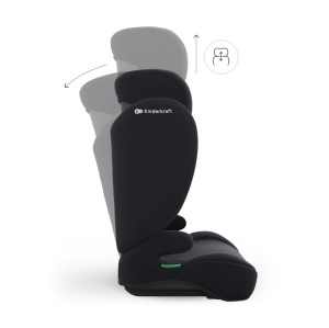 KINDERKRAFT AUTOSJEDISTE I-SPARK 2 PLUS I SIZE BLACK - Img 3