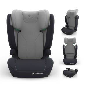 KINDERKRAFT AUTOSJEDISTE I-SPARK 2 PLUS I SIZE GREY