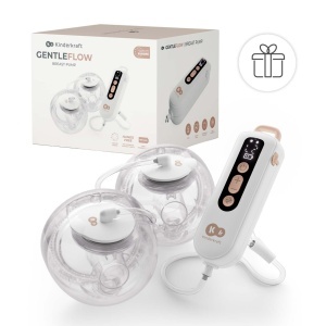 KINDERKRAFT DUPLA ELEKTRIČNA PUMPICA ZA GRUDI GENTLEFLOW GOLDEN - Img 9
