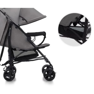 KINDERKRAFT KOLICA ZA BEBE TIK STONE GREY - Img 5