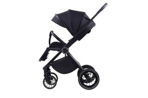 LA MAMA ALVI kolica za bebe 3u1 - black - Img 4