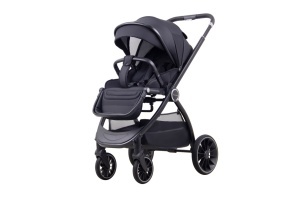 LA MAMA TRIO kolica za bebe 3u1 - black - Img 2