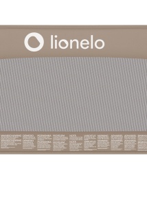 Lionelo Eva – zaštitna ograda za krevet Beige Melange - Img 4