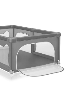 Lionelo Willow – ogradica za djecu Grey Concrete - Img 4