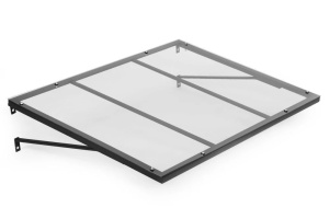 Nadstrešnica za ulazna vrata 113 × 80 cm sa UV zaštitom – MultiGarden - Img 2