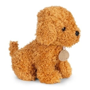 Plišana igračka za djecu, štene Brown Poodle, torba + četka za njegu - Img 5