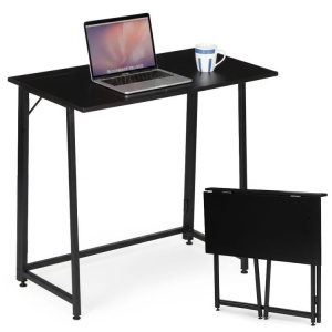 Sklopivi sto za kompjuter 80x45 cm laptop Table black ModernHome