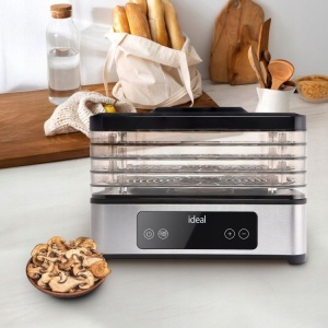 Veliki dehidrator hrane za voće i povrće sa konvekcijom, 400 W, tajmer, IDEAL INOX - Img 7