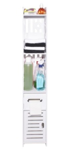 Vertikalni ormaric za kupatilo 120 cm - Img 2