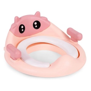 Adapter za WC šolju sa stepenicama i platformom za djecu, roze, ECOTOYS - Img 8