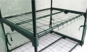 Baštenski plastenik tunel 2-segmetni Zeleni 2 x 2 x 2 M - Img 7