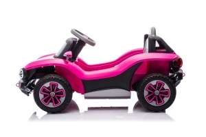 Kikka Boo Punjivi dječiji automobil VW E-Bugi – roze - Img 4