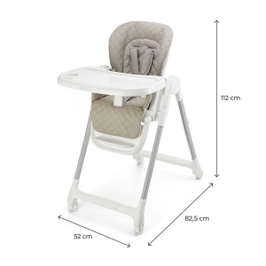 Kindekraft stolica za hranjenje TULO beige - Img 10