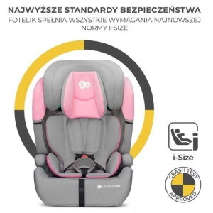KINDERKRAFT AUTOSJEDISTE COMFORT UP I-SIZE 76-150CM PINK - Img 2