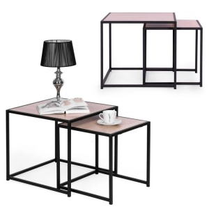 Klub sto loft, set od dva komada MODERNHOME