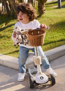 Lionelo Franky – balans trotinet 2u1 Beige - Img 5