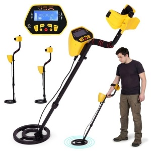 Metal Detektor 1028 sa 3 Moda za zlato, srebro i novčiće, Pinpoint, LCD Display