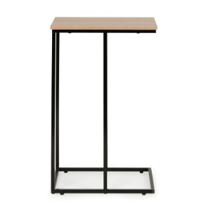 Pomoćni bočni stočić za laptop sa metalnim okvirom, ModernHome - Img 5