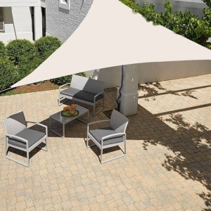 Solarno trouglasto jedro 4x4x4m Beige ModernHome - Img 1