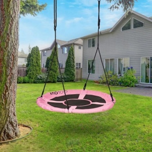 Baštenska ljuljaška 100 cm, roze - ECOTOYS