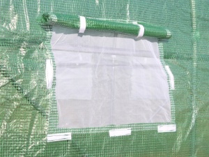 Baštenski plastenik za paradajz – zeleni, 200 × 77 × 168/146 cm 5507 - Img 7