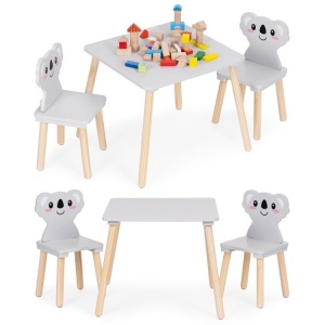 Dječiji set namještaja Koala – sto + 2 stolice , ECOTOYS - Img 3
