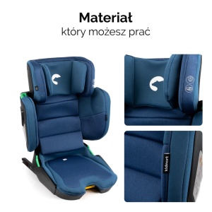 Kidnort Mane auto sjedište i-size 100-150cm blue - Img 6