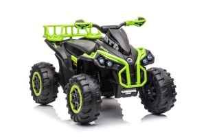 Kikka Boo auto na akumulator Buggy Basket Green - Img 7