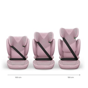 KINDERKRAFT AUTO SEDIŠTE JUNIOR FIX 2 PLUS I-Size 100-150cm PINK - Img 2