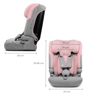 KINDERKRAFT AUTOSJEDISTE I-COMFY I-SIZE 76-150CM PINK - Img 10