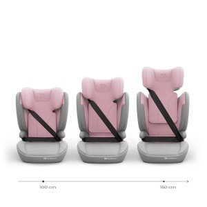 KINDERKRAFT AUTOSJEDISTE I-SPARK 2 PLUS I SIZE PINK - Img 2