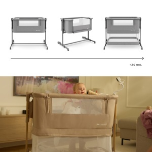 KINDERKRAFT KOLIJEVKA NESTE GROW 2 DARK GREY - Img 10